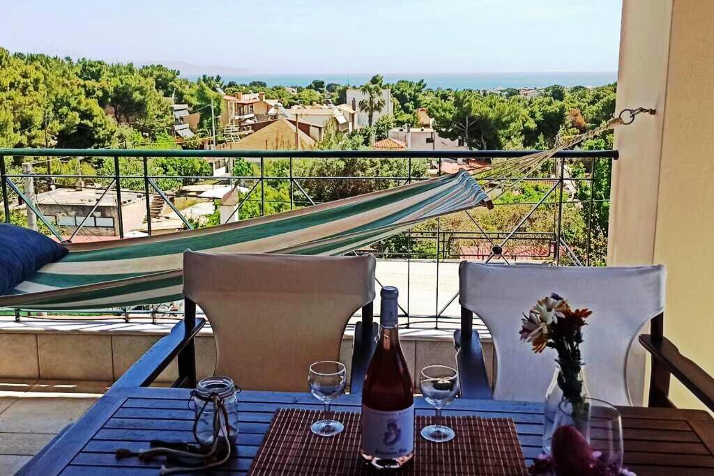 Artemis Penthouse 10 Minute From National Airport Villa Buitenkant foto